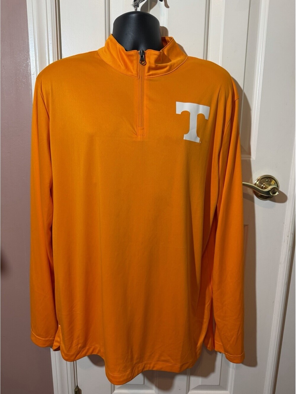 Fanatics Tennessee Volunteers 1/4 Zip Pullover Mens XL Orange